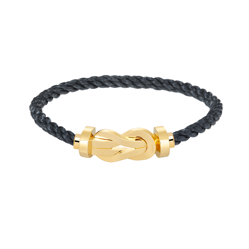 ??MIRA?¡¥CHANCE LARGE 8 FIGURE BUCKLE NO DIAMOND BRACELET GOLD