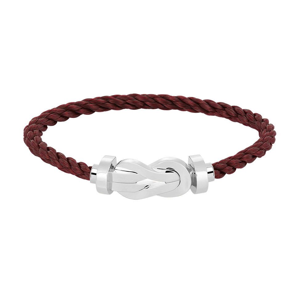 ??MIRA?¡¥CHANCE LARGE 8 FIGURE BUCKLE NO DIAMOND BRACELET SILVER