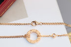 ??MIRA?¡¥LOVE NECKLACE ADJUSTABLE ROSE GOLD 2 DIAMOND
