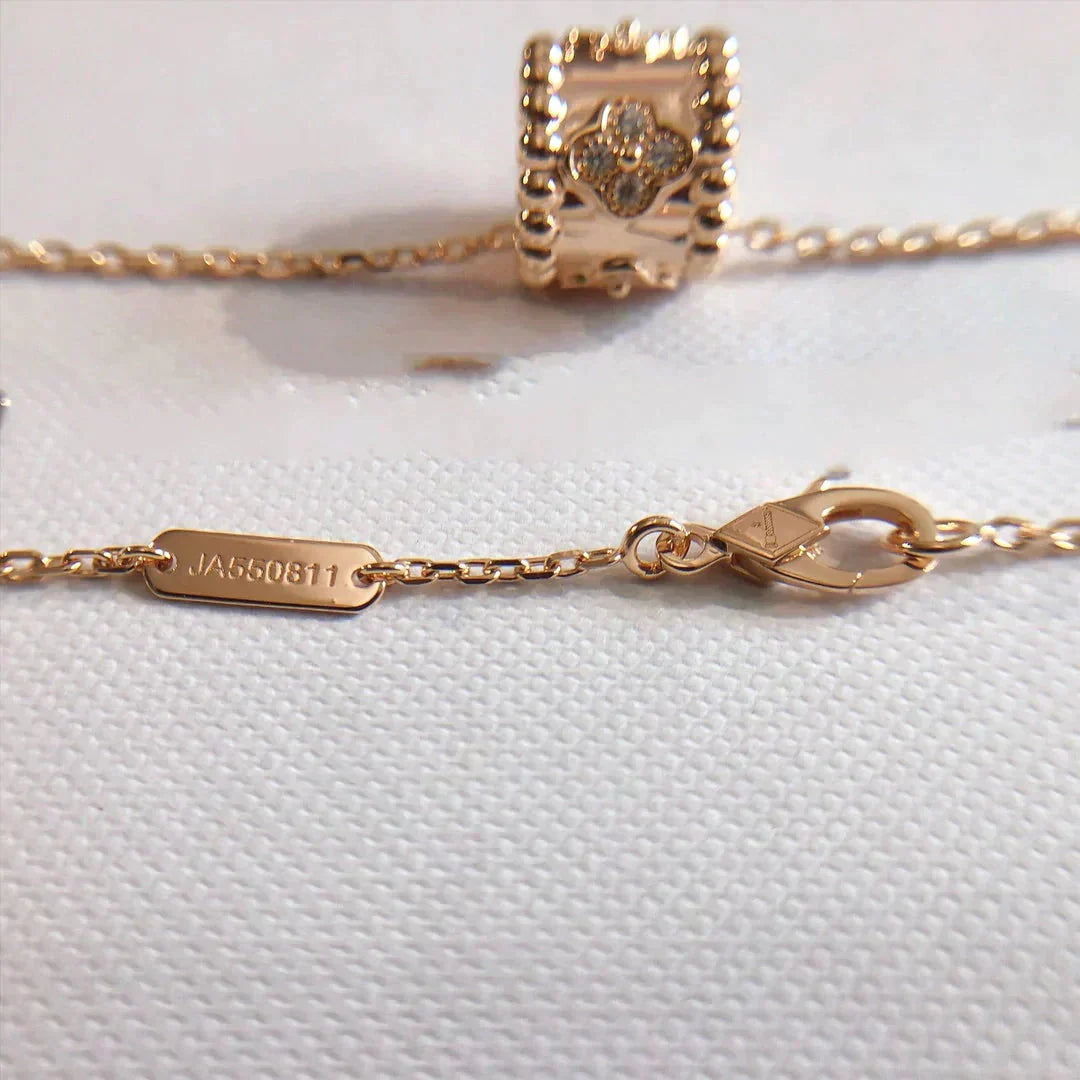 ??MIRA?¡¥PERLEE PEDANT NECKLACE GOLD / ROSE GOLD