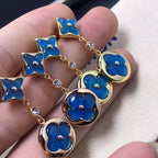 ??MIRA?¡¥STAR AND SUN AGATE DIAMOND EARRINGS