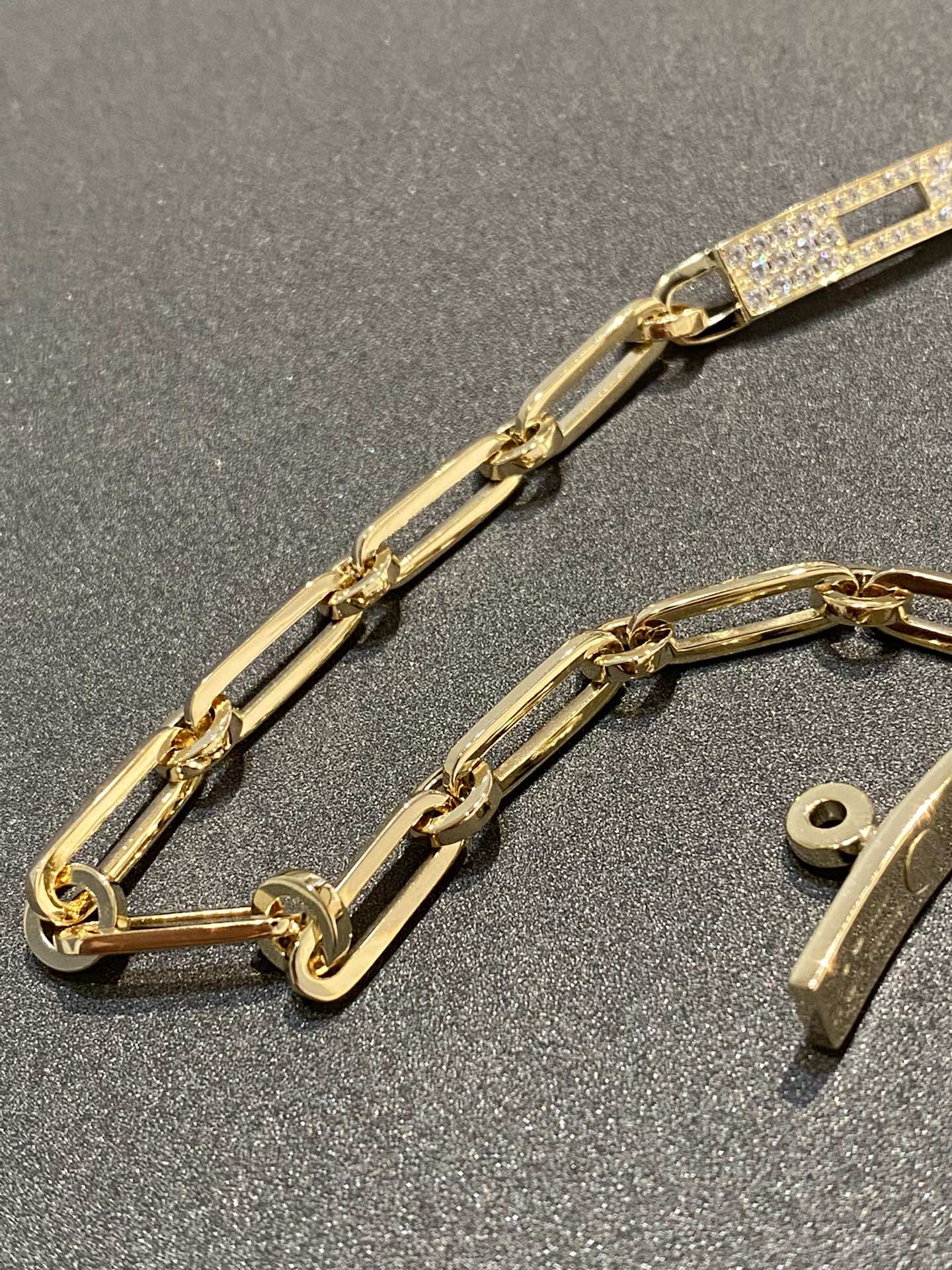 ??MIRA?¡¥CHAINE BRACELET SMALL MODEL DIAMOND
