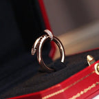 ??MIRA?¡¥JUSTE RING 2.65MM PINK GOLD DIAMOND