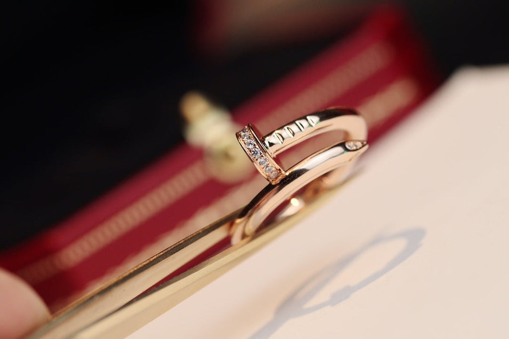 ??MIRA?¡¥JUSTE RING 2.65MM PINK GOLD DIAMOND