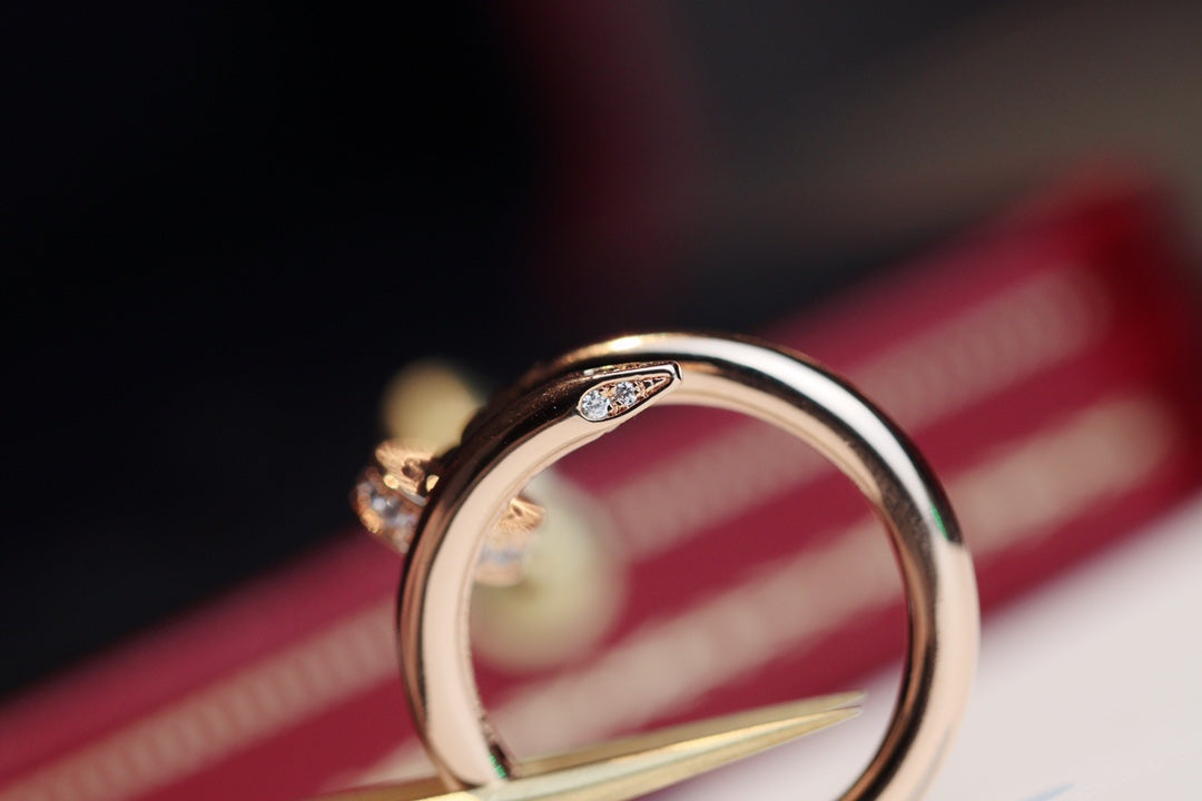 ??MIRA?¡¥JUSTE RING 2.65MM PINK GOLD DIAMOND