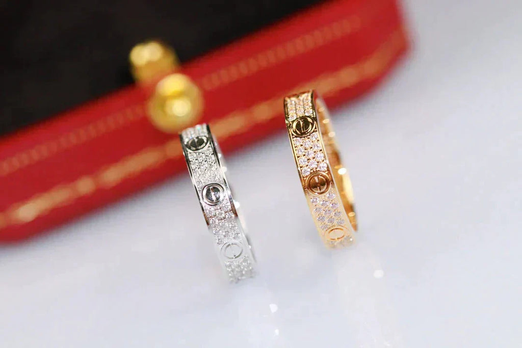 ??MIRA?¡¥LOVE RING 3.6MM DIAMOND PAVED