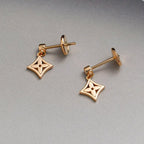 ??MIRA?¡¥STAR EARRINGS GOLD