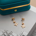 ??MIRA?¡¥STAR EARRINGS GOLD