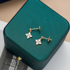 ??MIRA?¡¥STAR EARRINGS GOLD