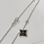 ??MIRA?¡¥STAR BLACK MOP NECKLACE