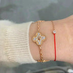 [MIRA] New  CLOVER 5 MOTIF FULL DIAMOND BRACELET COLLECTION