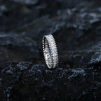 ??MIRA?¡¥PERLEE DIAMOND SILVER RING