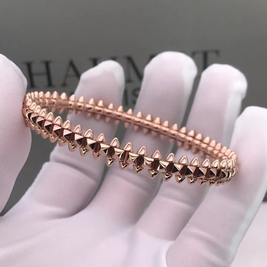 ??MIRA?¡¥CLASH PINK GOLD BRACELET