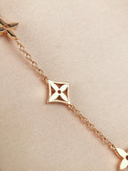 ??MIRA?¡¥STAR AND SUN 7 MOTIFS GOLD BRACELET