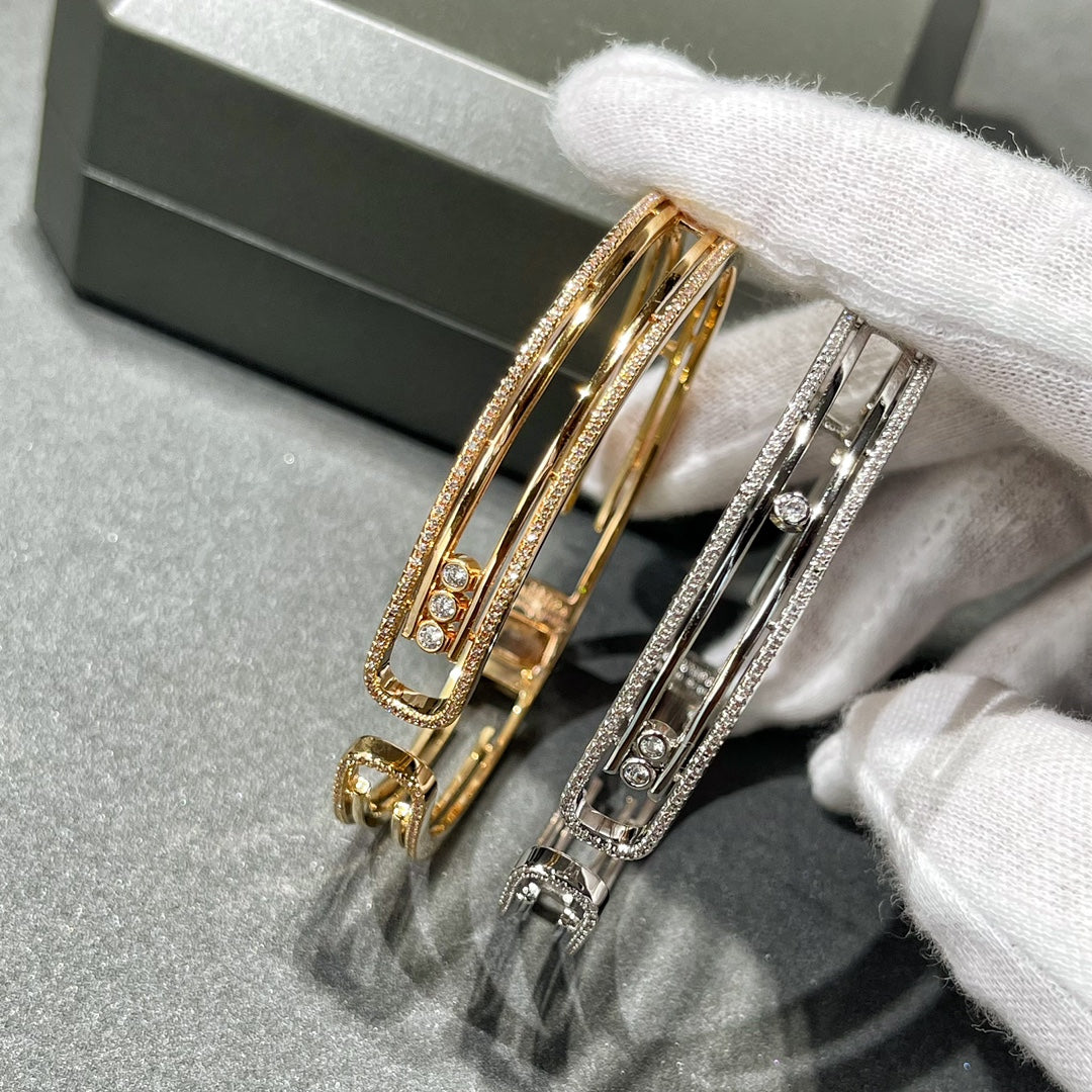 [MIRA] MOVE 10TH PAVED DIAMOND BRACELET