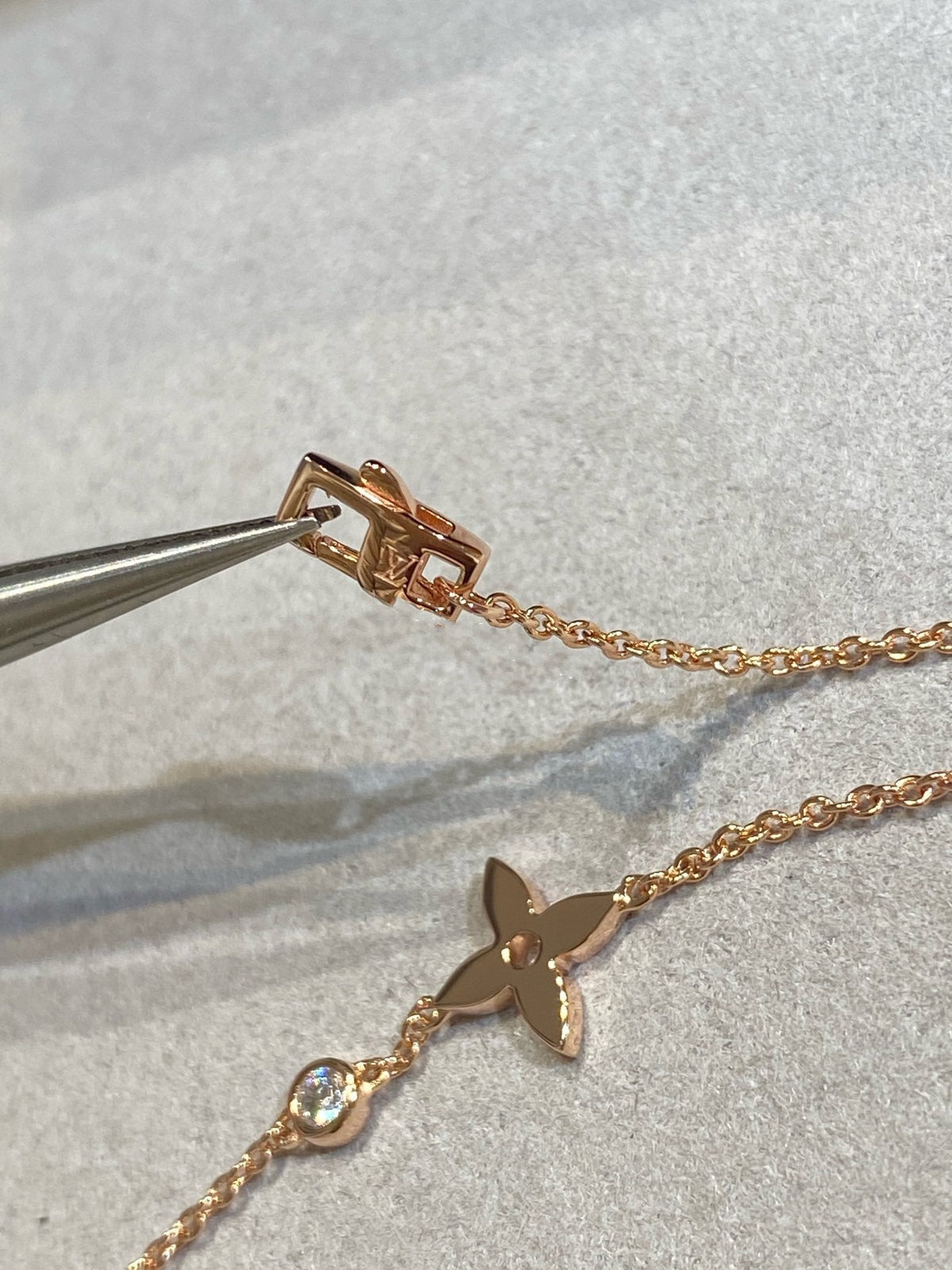 ??MIRA?¡¥STAR DIAMOND PINK GOLD BRACELET