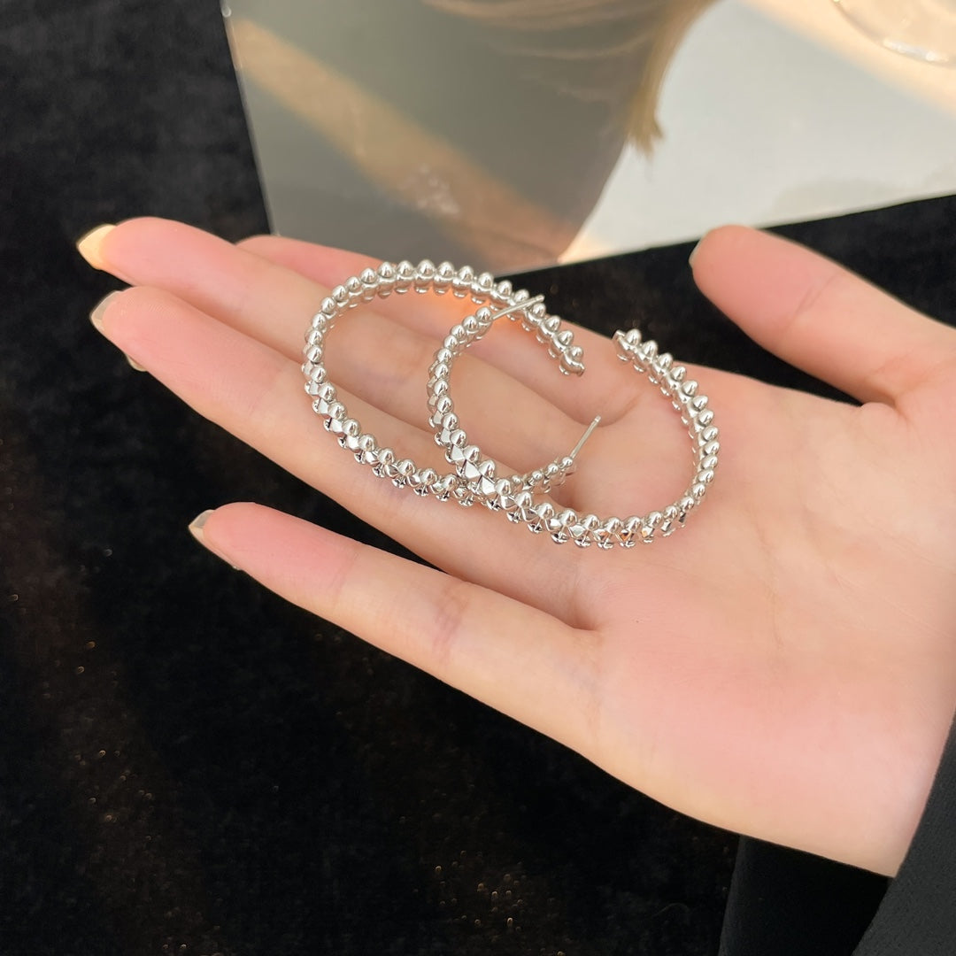 ??MIRA?¡¥CLASH HOOP EARRINGS
