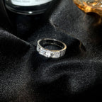??MIRA?¡¥KELLY SILVER DIAMOND RING