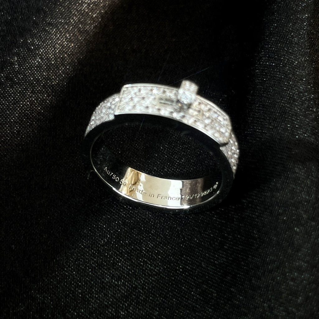 ??MIRA?¡¥KELLY SILVER DIAMOND RING