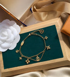 ??MIRA?¡¥BLOOMING PINK GOLD MOP BRACELET