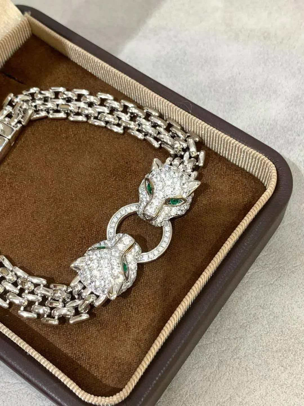 [MIRA] DOUBLE PANTHER BRACELET