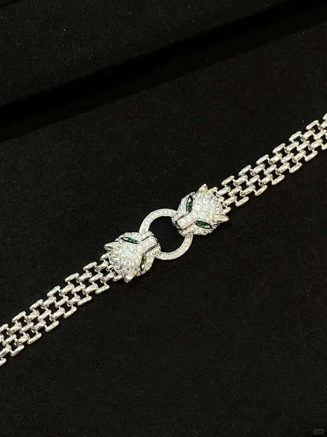 [MIRA] DOUBLE PANTHER BRACELET