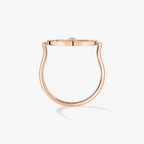 [MIRA]  MOVE PINK GOLD DIAMOND RING