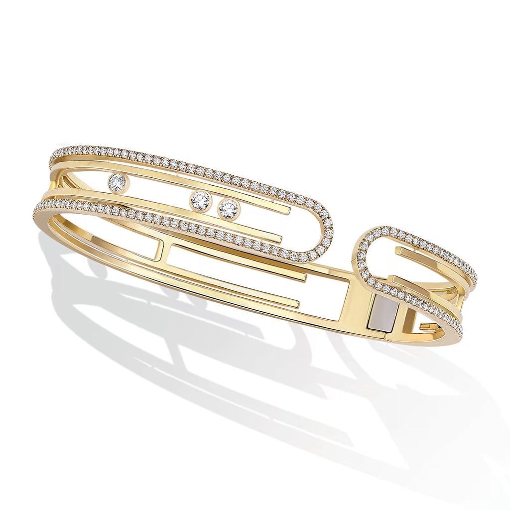 [MIRA] MOVE 10TH PAVED DIAMOND BRACELET