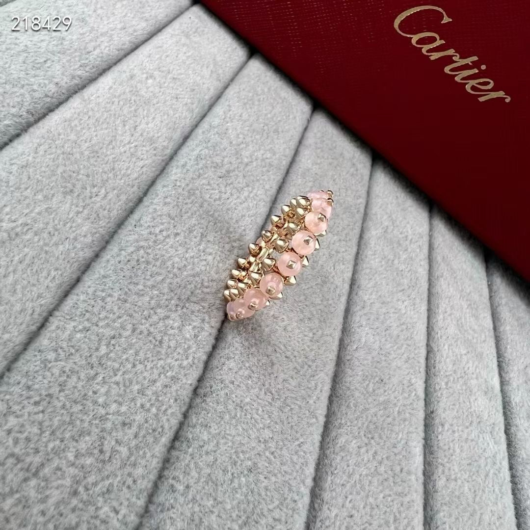 [MIRA] CLASH NEW COLORED GEMSTONE RING