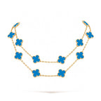 ??MIRA?¡¥CLOVER 20 MOTIFS TURQUOISE GOLD