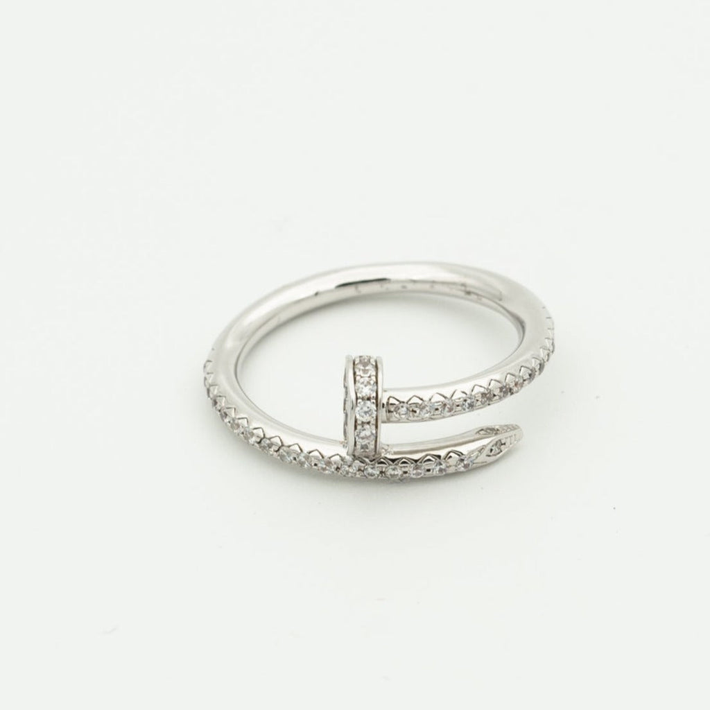 ??MIRA?¡¥JUSTE RING 1.8MM SILVER DIAMONDS