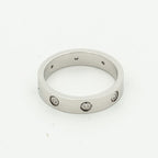 ??MIRA?¡¥LOVE RING 3.6MM 8 DIAMONDS