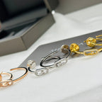 [MIRA] CREOLES MOVE UNO PM DIAMOND EARRINGS