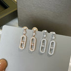[MIRA] DORMEUSES MOVE UNO DIAMOND EARRINGS