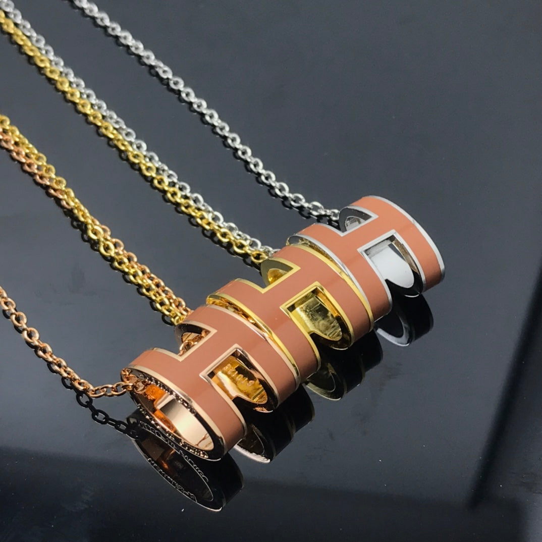 ??MIRA?¡¥H NECKLACE BROWN