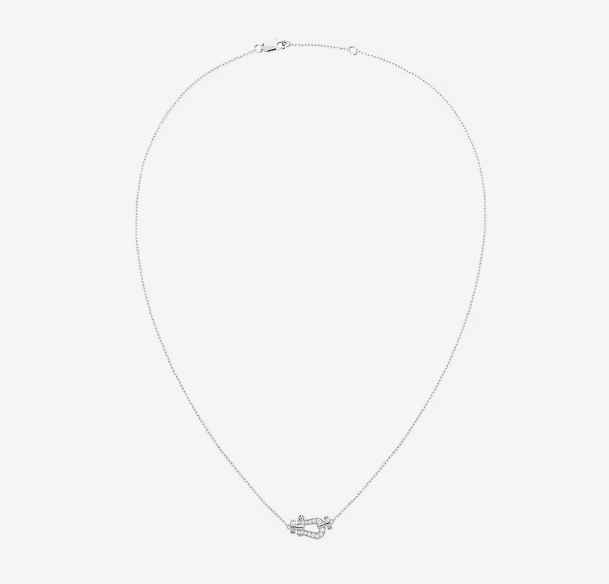 ??MIRA?¡¥FORCE 10 DIAMOND SILVER NECKLACE MINI MODEL
