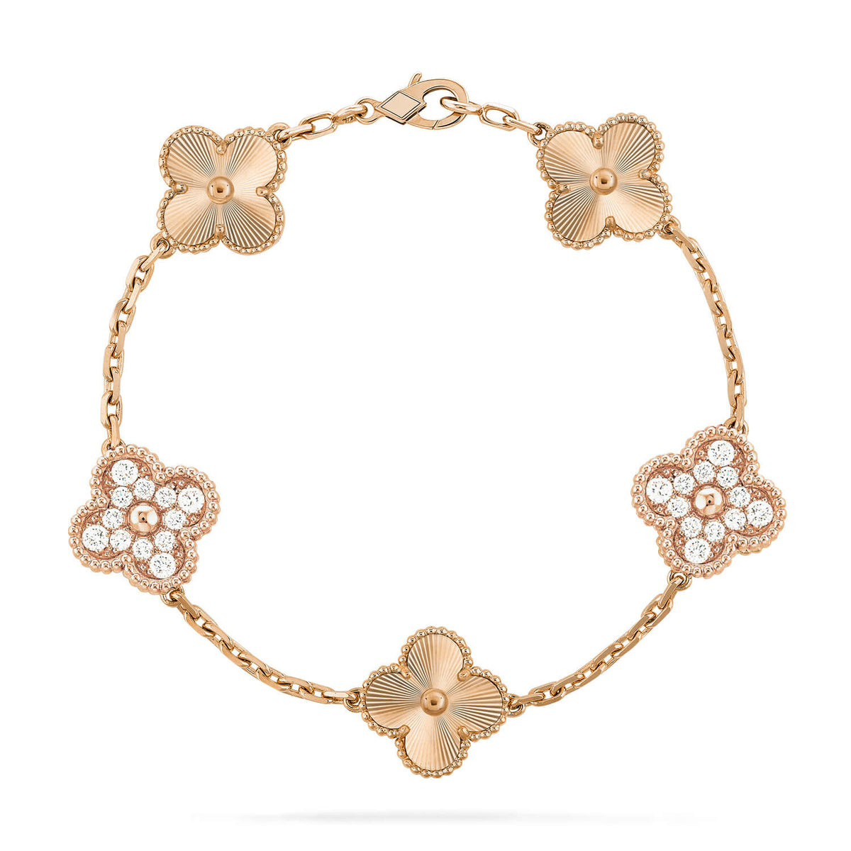 [MIRA]New  CLOVER 5 MOTIF LASER BRACELET COLLECTION