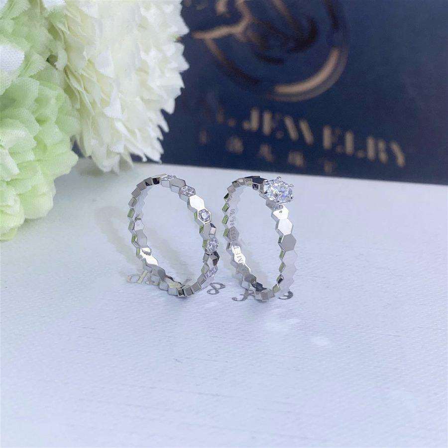 ??MIRA?¡¥BEE LOVE RING SILVER 1 DIAMOND