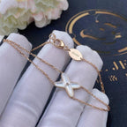 ??MIRA?¡¥JEUX BRACELET WHITE MOP PINK GOLD 1 DIAMOND