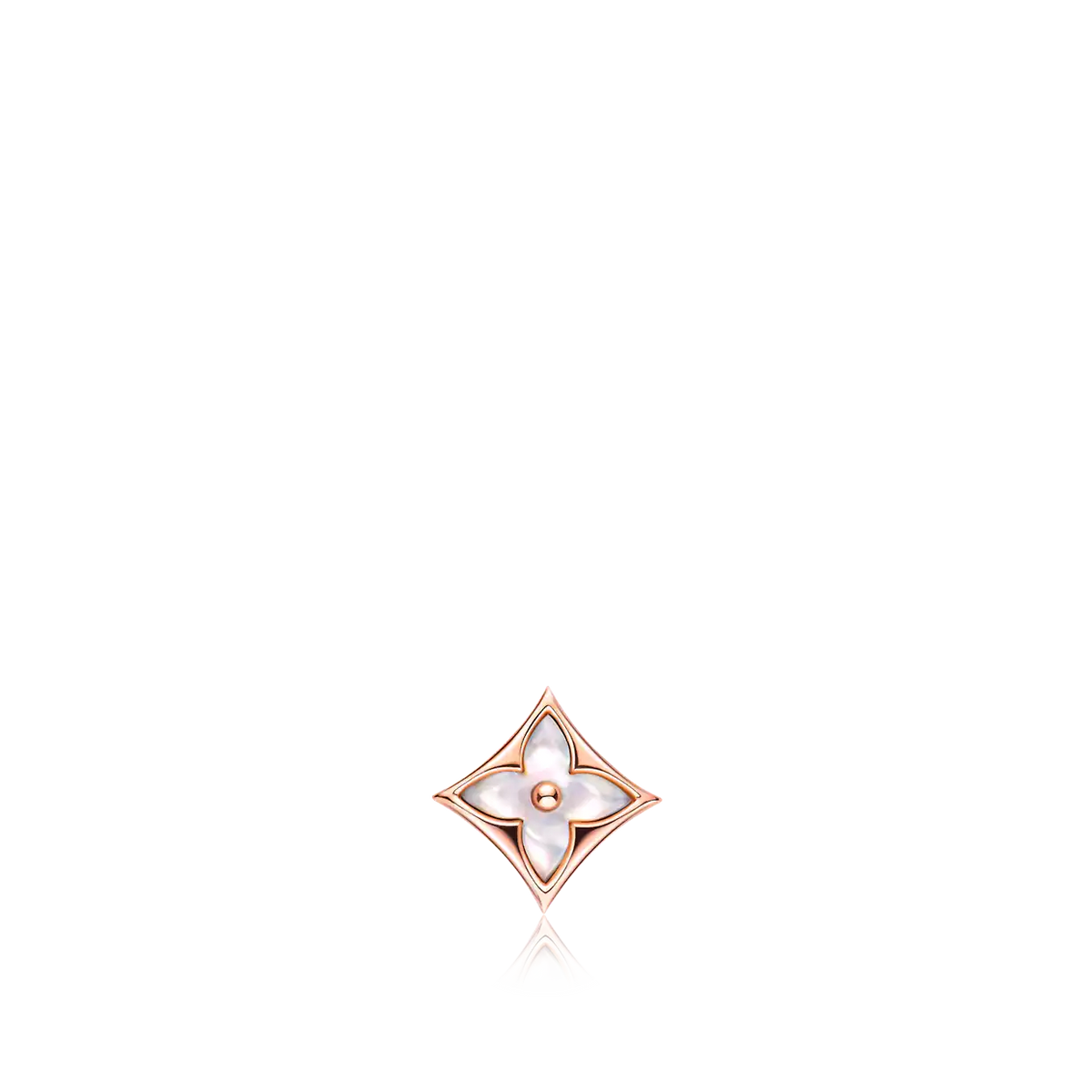 ??MIRA?¡¥STAR MOP PINK GOLD EARRINGS