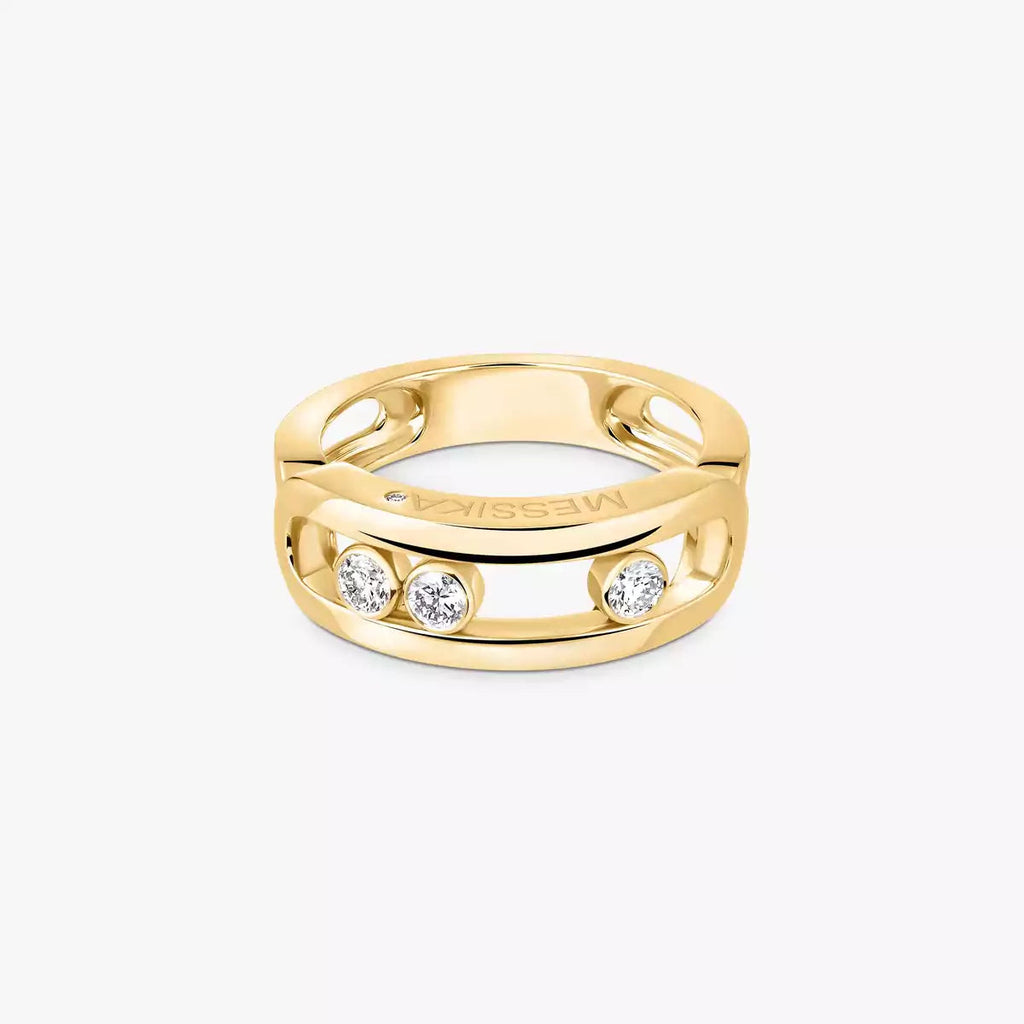 [MIRA]  MoveGold Diamond Ring