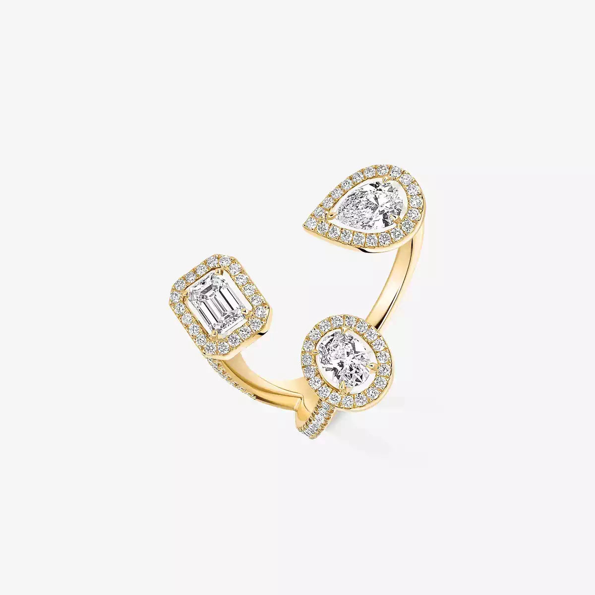 [[MIRA]  Diamond Ring 0,25ct My Twin Trilogy