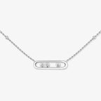[MIRA]  Baby Move Gold Diamond Necklace