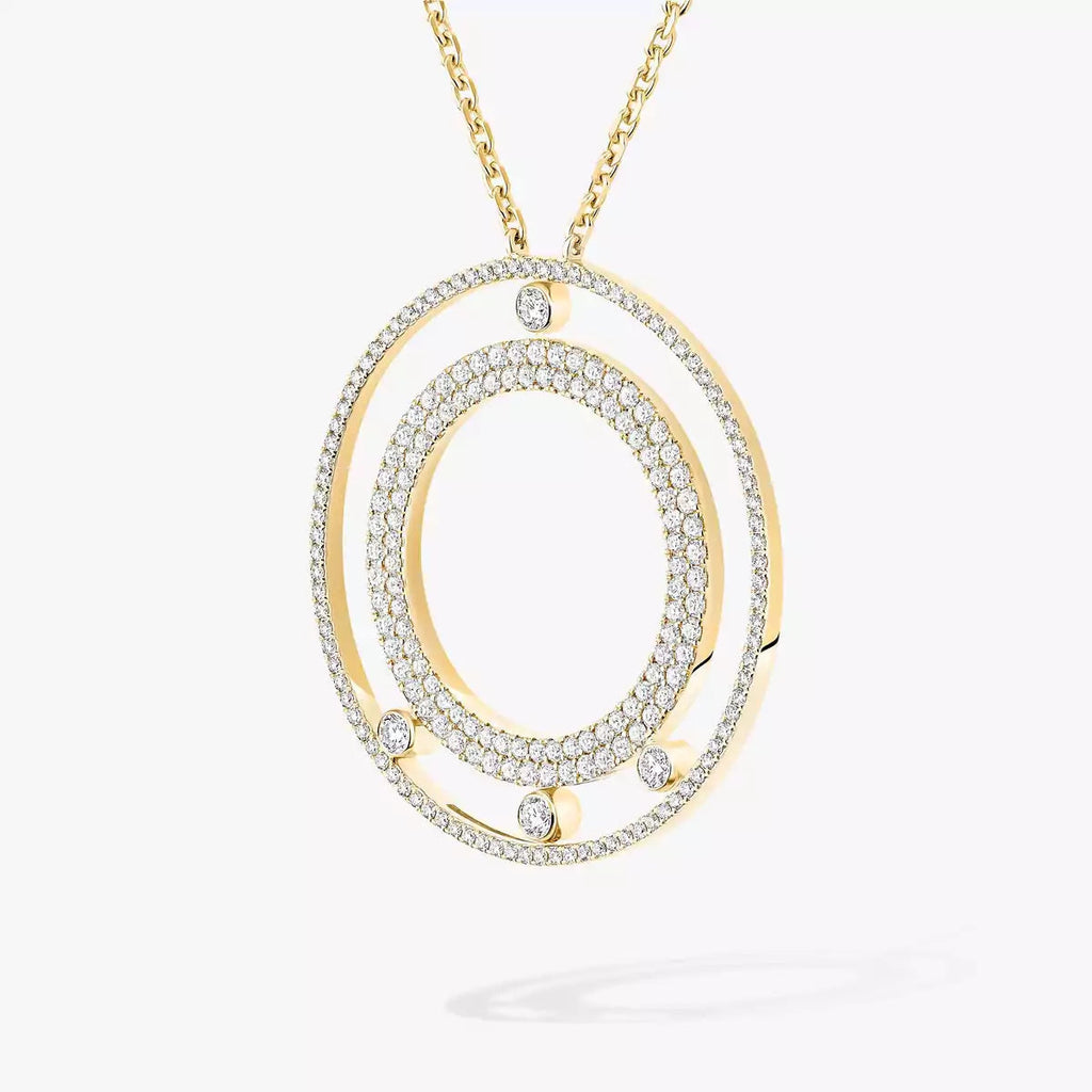 [MIRA] Move Romane Long Pave_-Set Diamond Necklace