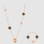 [??MIRA?¡¥] 25 NEW CLOVER 15 MOTIFS GRAY MOTHER-OF-PEARL
