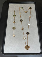 [??MIRA?¡¥] 25 NEW CLOVER 15 MOTIFS GRAY MOTHER-OF-PEARL
