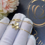 ??MIRA?¡¥FRIVOLE GOLD FLOWER BRACELET