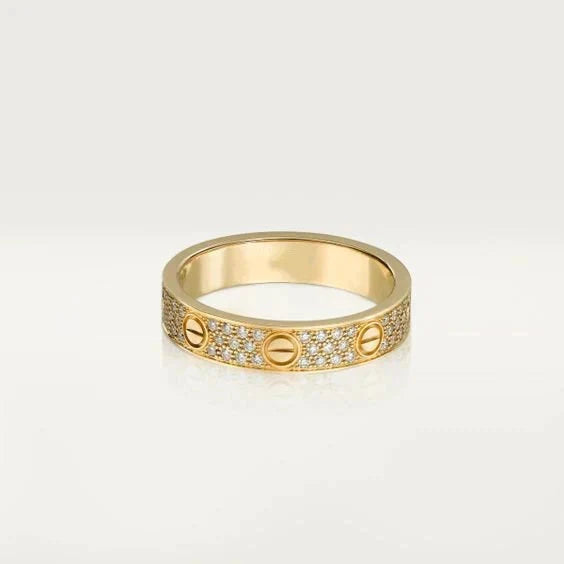 ??MIRA?¡¥LOVE RING 3.6MM DIAMOND PAVED