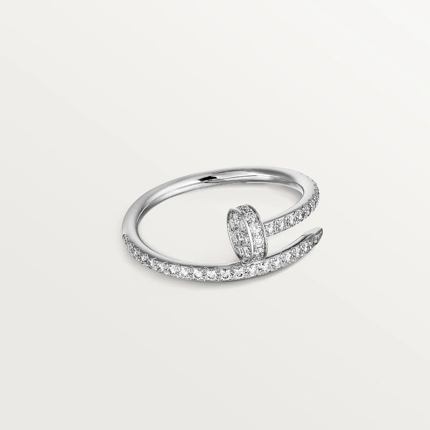 ??MIRA?¡¥JUSTE RING 1.8MM SILVER DIAMONDS